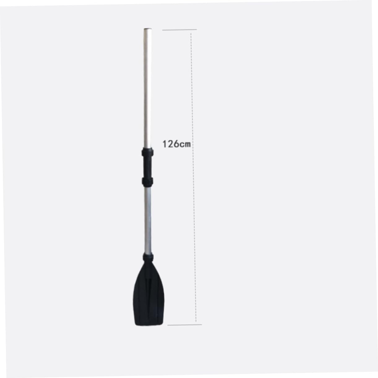 Sosoport Leichtes Kajakpaddel mit Tropfringen und Ruderhalter 210cm aus Aluminiumlegierung Doppelseitig und Abnehmbar für Vielseitigen Bootseinsatz