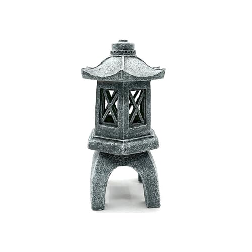 ソーラーオーナメント 模造石の中庭アランタン 園芸ライト 防水 防雨 タイプ ガーデンライト アンティーク 屋外 雰囲気 置き型 F 和式 自動点灯 消灯 ソーラーライト 古燈籠 太陽光充電式 ソーラー充電式 おしゃれ かわいい 庭 置き物ライト [XCZ