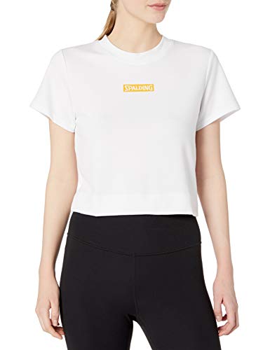 Crop top de sport femme Spalding Varsity contre la chaleur pendant l'effort