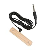 BESPORTBLE Schallloch-tonabnehmer Für Akustikgitarren Piezo-tonabnehmer Mit Hoher Ausgangsleistung Kompatibel Mit Klassischen Gitarren Und Ukulelen Einfache Installation Ohne Bohren Holzkonst