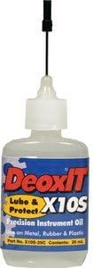DeoxITX10S Oiler, precision oiler oil 25 mL - X10S-25C by Caig