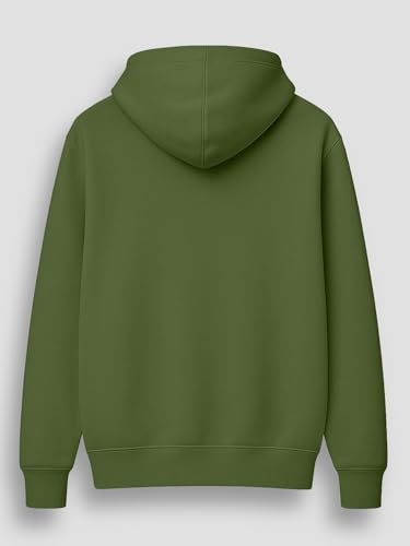Image of Amazon Brand - Anarva Men's Regular Fit Cotton Hoodie | Comfortable Winter Hoodie with Kangaroo Pocket & Adjustable Hood | Soft Warm Casual Wear for Everyday Use