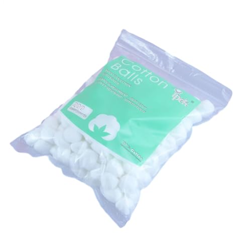 Almohadillas de algodón para bebé, bolas de lana de algodón, bolas de algodón, almohadillas de algodón para bebé, absorbentes y ligeras para pieles sensibles, necesidades del hogar, viajes al aire