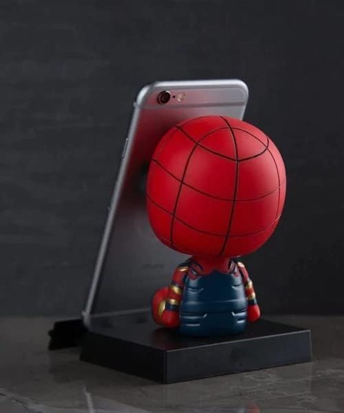 PITRESHWAR Super Hero Spiderman Action Figure Limited Edition,Comics Character|Avengerr Bobblehead with Mobile Holder for Car Dashboard,Office Desk&Study Table - Image 6 thumbnail