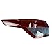 Car Rear Taillight Shell Brake Lights Shell Replacement Auto Rear Shell Cover Mask Lampshade Compatible For Kuga/Escape 2013-2016(Outside Left)