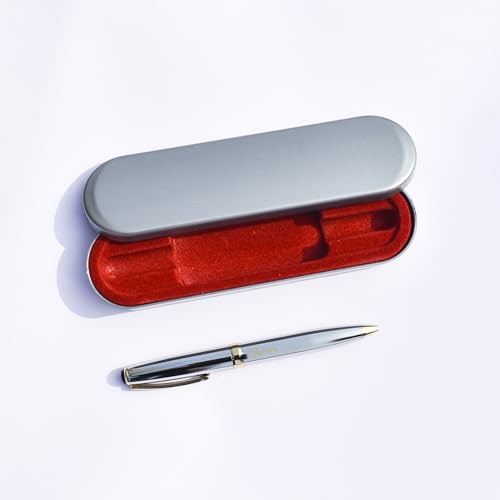 Image of Customized Pen | Personalized Silver Golden Metal Pen With Name Engraved | Premium Metal Pens Gift Ideas for Gifts for Men & Women Corporate Gifting Birthday Anniversary Farewell
