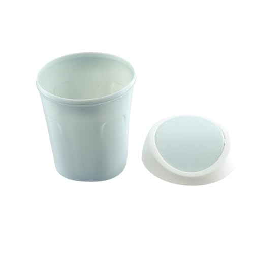 Image of Leadigol 1PCS Mini Trash Can,Small Trash Can Plastic Garbage Storage Bin Waste Basket Storage Organizer for Kitchen