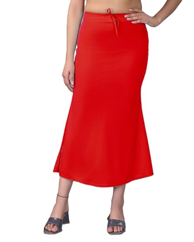 Image of LADLA FASHION] Women's Saree Shapewear - Mermaid Cut Saree Shaper Petticoat with Side Slit,