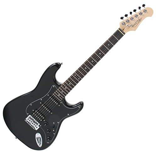 Rocktile Pro ST60-BK guitare électrique - Les Beatles, Paul McCartney, John Lennon, RIngo Starr, George Harrison Rocktile Pro ST60-BK guitare électrique