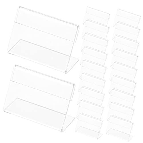 Toyvian �A�N�����e�[�u���T�C�� L�^ ������ �����A�N�����T�C���z���_�[ 7.5x5.5cm 25�Z�b�g ��� ���h �J�[�h���� �W���p ��c�p�ȎD �X�� �Z�[�����i �l�i�\��