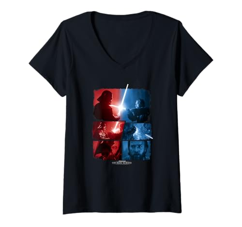 T-shirt V Star Wars Obi-Wan Kenobi vs Darth Vader pour fan de pop culture