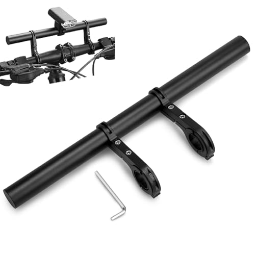 NIEEKRUN 30 cm Fahrradlenker Erweiterung, Aluminium Fahrrad Lenker...