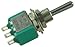Electroswitch Switch, Toggle, Spdt, 6A, 250V - A121S1YZQ