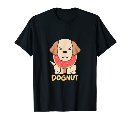Juegos de palabras divertidos con animales Dog Donut Dognut Camiseta