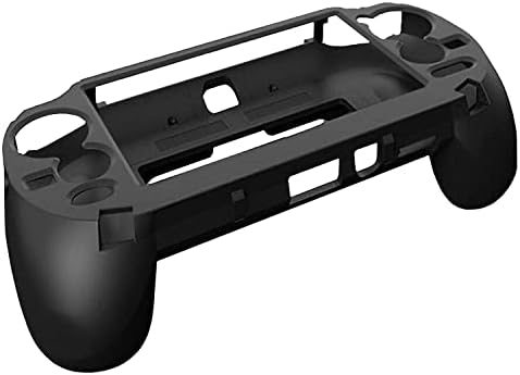 L2 R2 Trigger Hand Grip Shell Controller Protective Case for Sony PS Vita  1000 (Black)