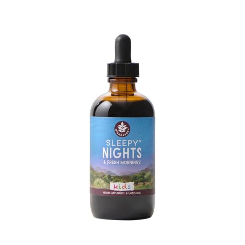 WishGarden Herbs Sleepy Nights for Kids, Liquid Herbal Sleep Aid