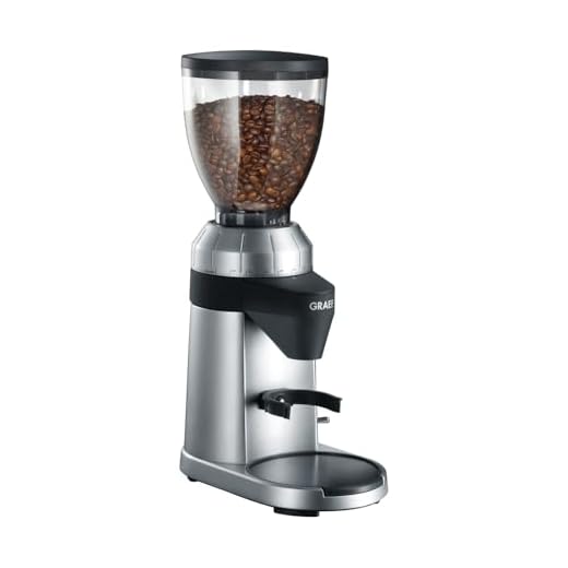 Graef Kaffeemühle CM 800,128W,350 Gramm, 23 x 13.2 x 38.5 cm, Silber