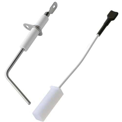 Poweka LH680014 LH680534 Flame Sensor Replacement Compatible with Carrier Bryant Payne Day & Night Furnace LH33WZ511 LH33WZ515 LH33WZ517,Furnace Electrode Flame Sensor Part