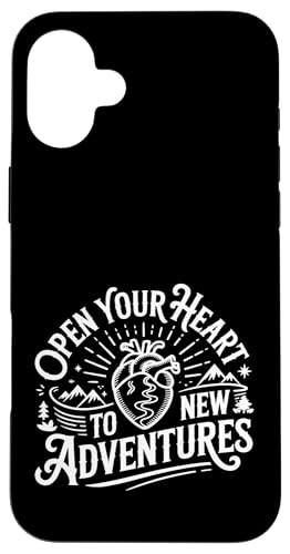 Open Your Heart To New Adventures ���s�T�� |- �X�}�z�P�[�X iPhone 16 Plus �p