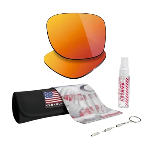 Image of Oakley Holbrook XL Original Replacement Lenses With Official Cleaning Kit, Prizm Ruby Polarized, 103 millimeters
