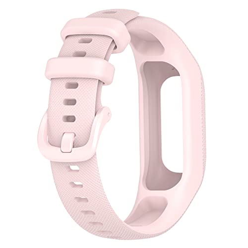 Image of 3PCS Soft Silicone Bands Compatible with Garmin Vivosmart 5 Straps Replacement Wristbands Bracelet Band Case Cover for Women Men, Small /Large Size