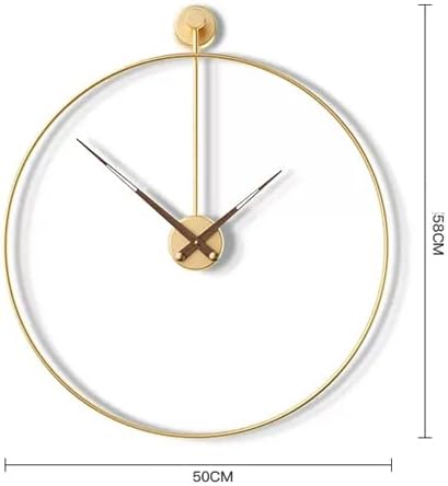 Miniatura 6 de JACUZZI Reloj de pared de 15 pulgadas para decoración de sala de estar, relojes de pared silenciosos a pilas - Reloj de Pared - Reloj de baño -