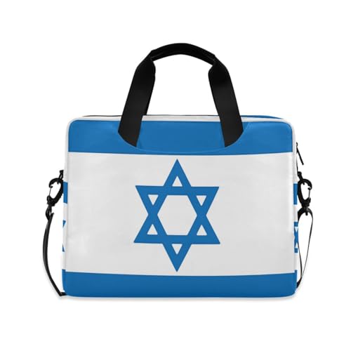 Maletín portátil para laptop 15.6 pulgadas con bandera de Israel miniatura 1