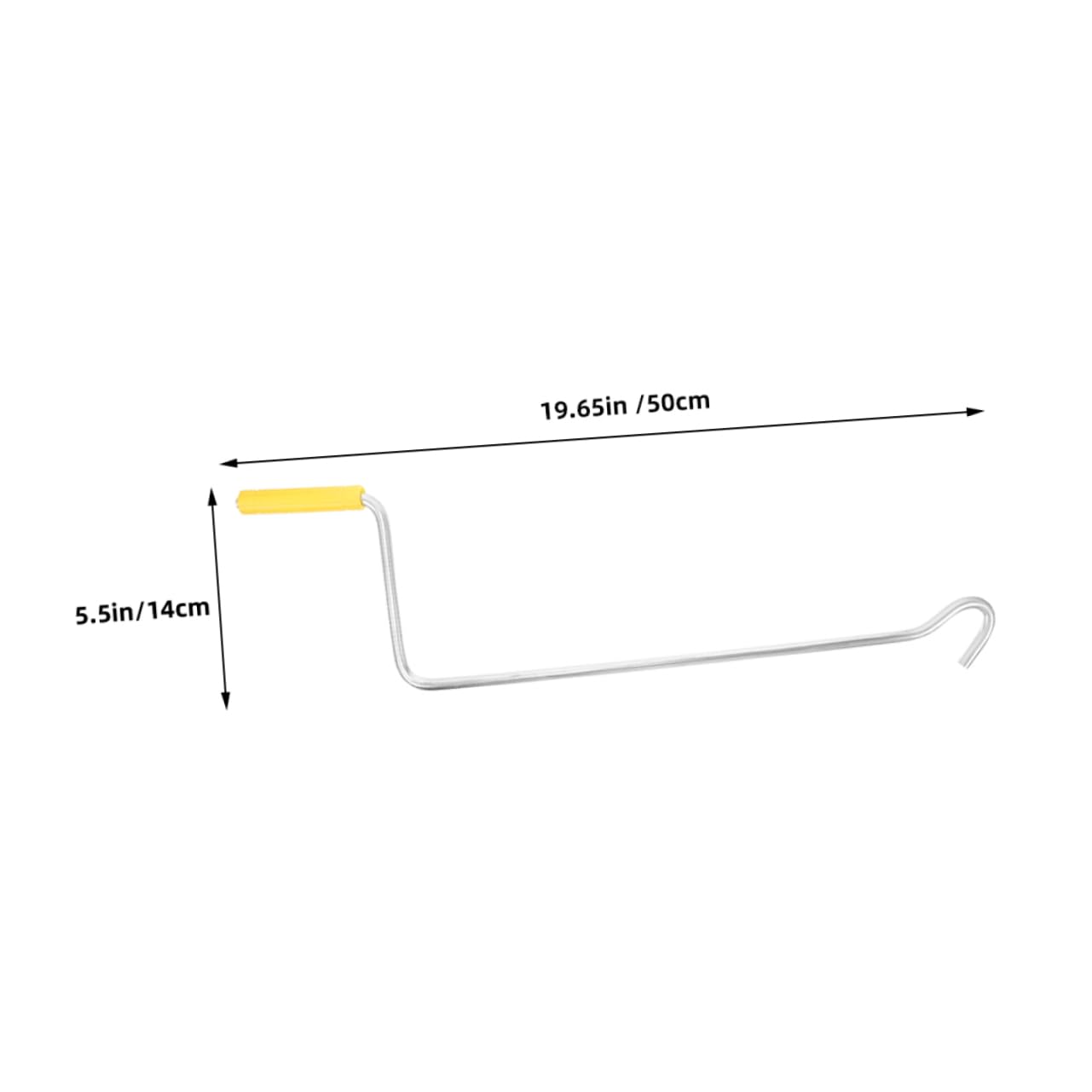 WOONEKY 2pcs Trailer Jack High-Carbon Steel Jack Handle for Truck Jack Crank Handle Tire Lifting Tools