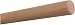 Produktbild Buche Handlauf unbehandelt Geländer rund ohne Halter (zum ölen, beizen, lackieren) Länge: 1100 mm / 110 cm / 1,1 m Enden: Radius gefräst