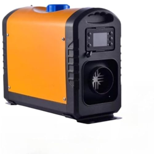 Emidor ディーゼルパーキングヒーターキット、トラック、ボート、トレーラー、RV、キャンピングカー、キャラバン用のPythonインターフェース付きディーゼルパーキングヒーター (黄色です)