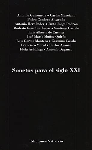 Portada de Sonetos para el siglo XXI