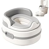 Tragbares Töpfchen für Kinder, bequemer, schnell reinigender Sitz, Reise-Kindertöpfchen, für Kinder, Reisen, Camping, Outdoor, Indoor-Park