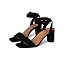 Black Waxed Suede