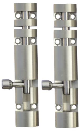 Image of DHAKAD Tower Bolt Stainless Steel ZYLO (6 INCH, Pack of 2 PCS)