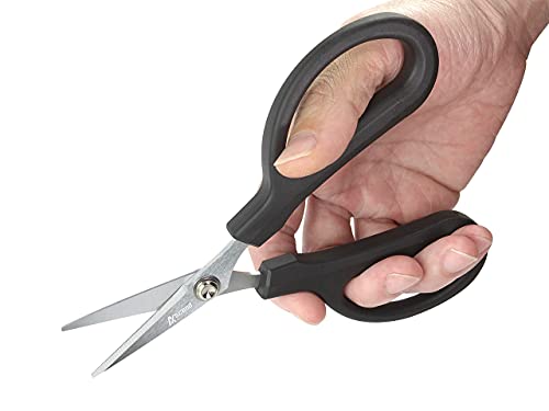 Ascend Tools 6-1/4 inch Carbon Steel Shears - Kevlar, Dyneema, Vectran, Spectra, Technora, Nomex, Innegra, Dacron, Fiberglass, Carbon Fiber, Fiber Optic Kevlar Shears by Ascend Tools - Image 3