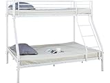 Taille recommandée de matelas: 90x190 (lit du haut) et 140 x 190 cm (lit du bas)