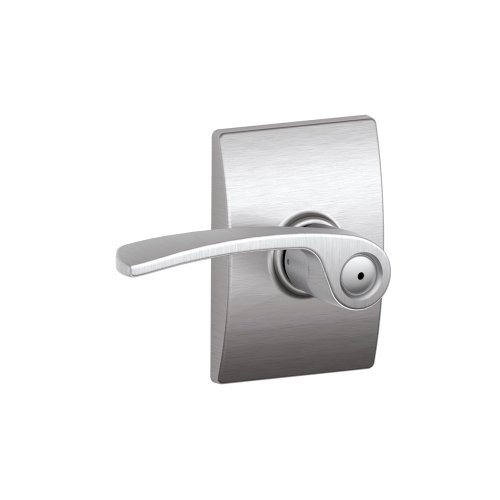 SCHLAGE F40MER626CEN Century Collection Merano Privacy Lever, Satin Chrome