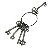 Chaîne ancienne - parfaite pour toutes fournitures de fête d'anniversaire de pirate ou décorations de fête qui incluent la recherche de trésors, porte-clés vintage