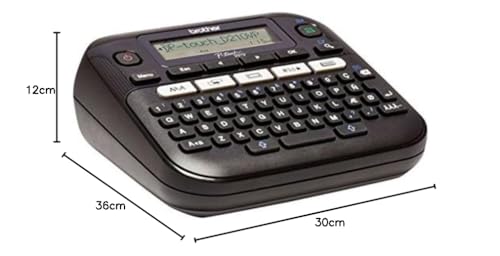 Beschriftungsgerät Brother PT-D200BWVP mit Netzadapter