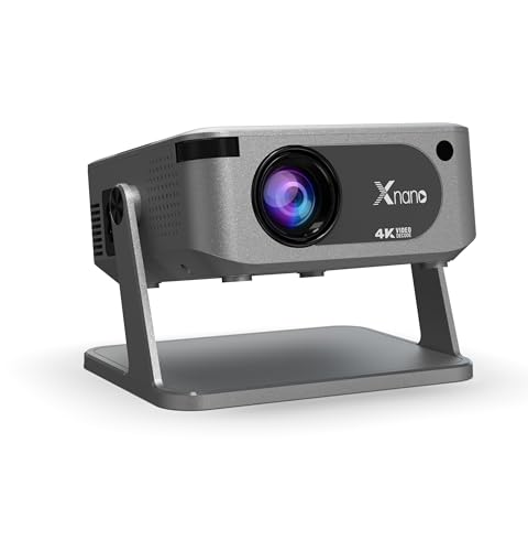 Consejos para Comprar Proyector Steren los 5 más buscados. 47 XNANO Proyector 4k Android 14000lm Mini Proyector Led Portatil Inteligente Dual WiFi 6 Auto Corrección Keystone 1080P Nativo BT 5.2 Sonido HI-FI 110V con Soporte