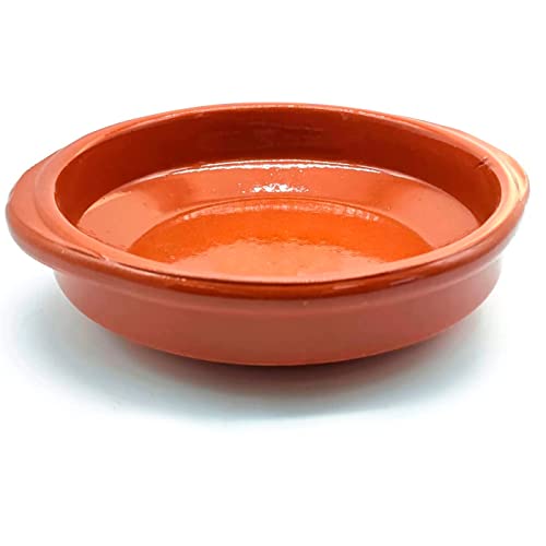 Ac Cazuela De Barro Fabricado En España Apto Para Vitro Y Hornos Ø 24 Cm