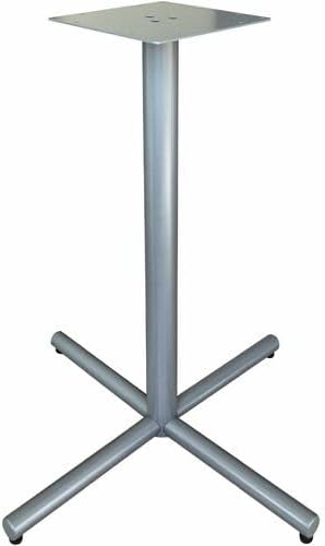 Lorell LLR61642 40.8 x 45 in. Hospitality Conference Lobby Bases & Tops - X-Base - Silver