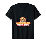 Equipo de vacaciones de Amsterdam Party Crew Camiseta
