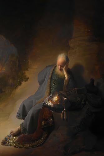 Rembrandt，Jeremiah Lamenting the Destruction of Jerusalem Vintage And Modern Canvas