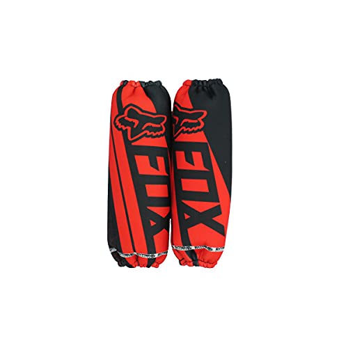 Housses d'amortisseur quad EXTREME Fox Noir Rouge Cover