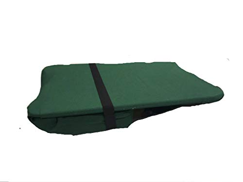 Image of Original BackJack-Made in THE USA- Folding Forest Cotton Fabric Lightweight Floor Seating Chair for Gaming, Families, Parents, Daycare, Back Support, Reading, Yoga, Meditation, Dorm