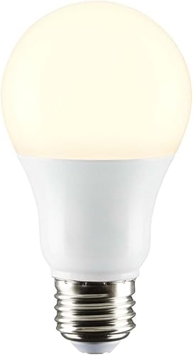 Miniatura 2 de Satco Bombilla LED E26 de 8.8 W, 2700 K, clasificación de 25000 horas, blanco regulable