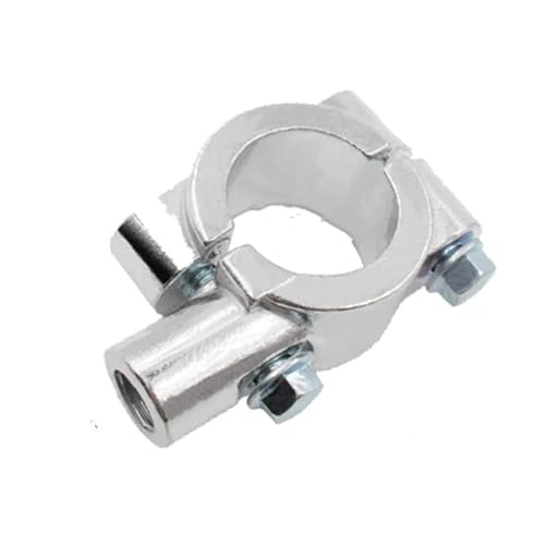 Retrovisores de moto cromados con soporte resistente de 25mm y anclaje de rosca M8