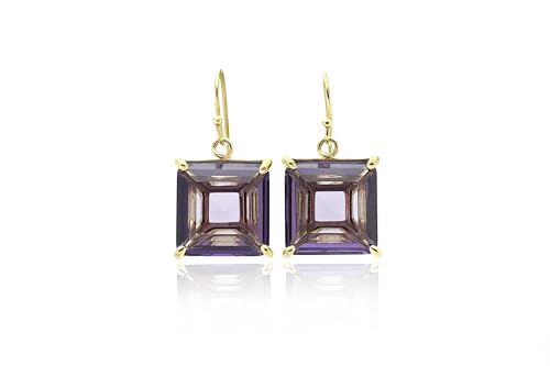 Améthyste violet profond et vermeil 18k : l'excellence d'un bijou de mariée d'exception