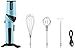 Wonderper Cordless Hand Mixer Battery Operated Mixer Battery Hand Mixer Battery Operated Hand Mixer Cordless Mixer Rechargeable - Blue